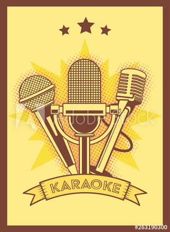 karaoke retro style