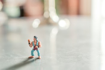 Karate Figurine Free Photo 