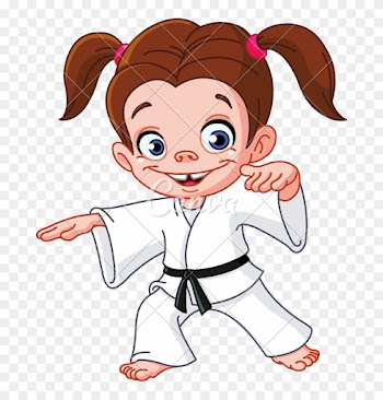 Karate Girl - Karate Girl Clip Art