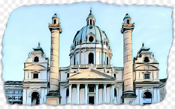 Karlskirche, St Stephens Cathedral, Keyword, Landmark, Architecture PNG