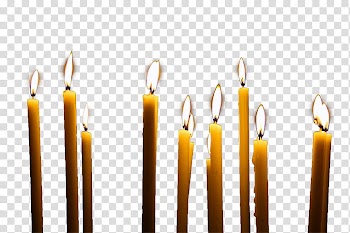 Karolina s, lots of lighted candles transparent background PNG clipart