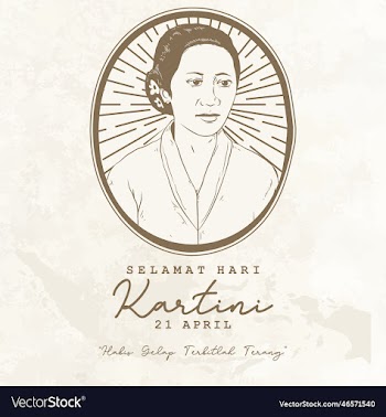 kartini poster design concept