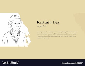 kartinis day banner design concept