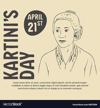 kartinis day poster design concept