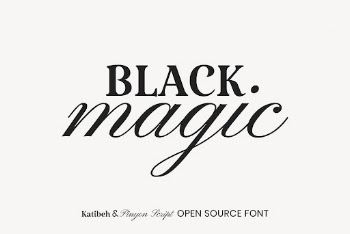 Katibeh & Pinyon Script open | Free Font Add-on - rawpixel