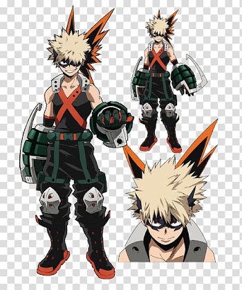 Katsuki Bakugou My Hero Academia Anime Gauntlet Katsuki Bakugo: Origin, Anime transparent background PNG clipart