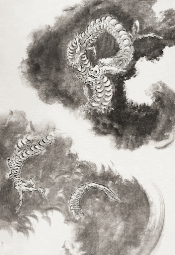 Katsushika Hokusai&rsquo;s Japanese dragons, Album | Free Photo Illustration - rawpixel