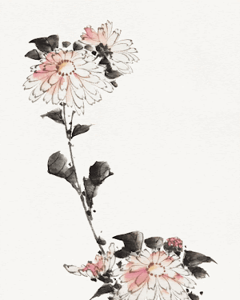 Katsushika Hokusai&rsquo;s pink flower (1760-1849) | Free Photo Illustration - rawpixel