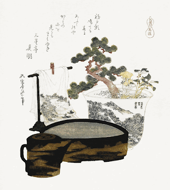 Katsushika Hokusai&rsquo;s tea table (1822) | Free Photo Illustration - rawpixel