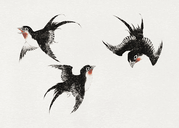 Katsushika Hokusai's birds, from Album | Free Photo Illustration - rawpixel