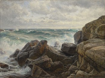 Kattegat in storm, 1894, Berndt | Free Photo - rawpixel
