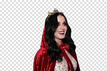 Katy Darks Perry, woman vampire cosplayer transparent background PNG clipart