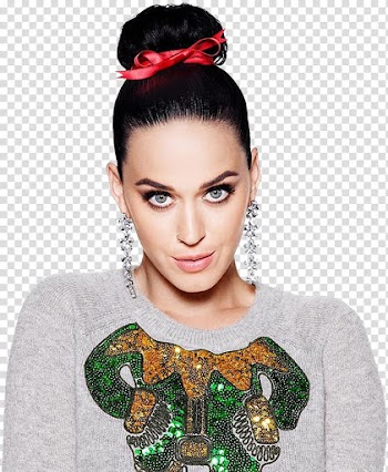 Katy Perry Christmas transparent background PNG clipart