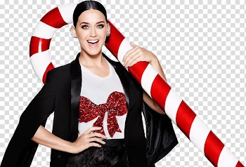 Katy Perry Christmas transparent background PNG clipart
