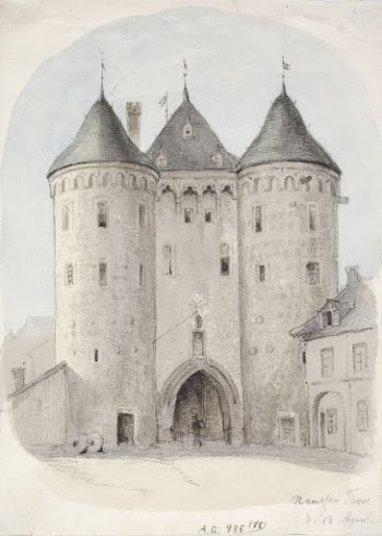Kaupunginportti "neusser thor", 1850 - | Free Photo - rawpixel