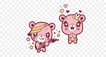 Kawaii, Drawing, Love, Pink, Cartoon PNG