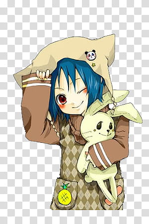 Kawaii KHR, female anime character transparent background PNG clipart