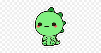 Kawaii Png - Cute Easy Dinosaur Drawings