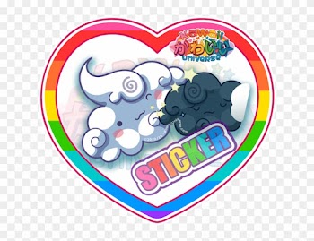 Kawaii Universe Clouds Best Friends Soul Mates - Soulmate