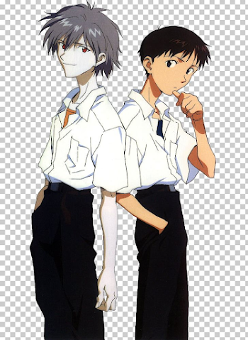 Kaworu Nagisa Shinji Ikari Rei Ayanami Evangelion Anime PNG ...