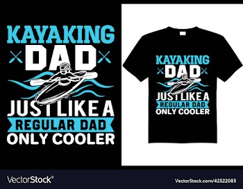 kayaking tshirt design 1