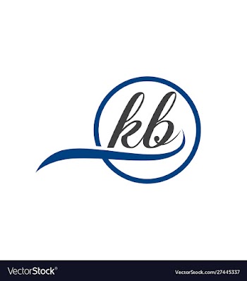 Kb logo vector image