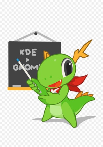 KDE Konqi Akademy Calligra Krita - computer 