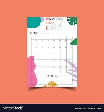 kdp interior homeschool planner 15