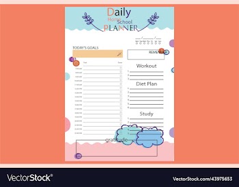 kdp interior homeschool planner 17