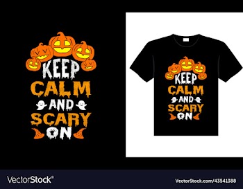 keep calm and scary on