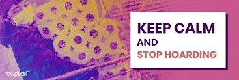 Keep calm and stop hoarding during coronavirus outbreak social templat.. | Free  vector - 2319449