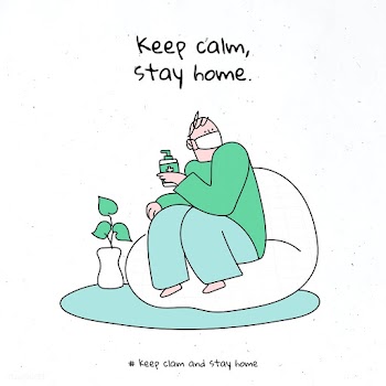 Keep calm, stay home coronavirus vector | Free  vector - 2299841