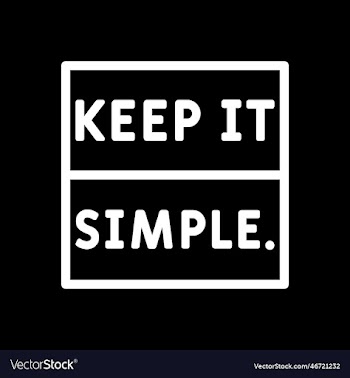 keep it simple motivational quote