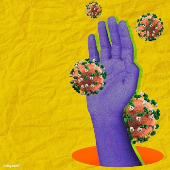 Keep your hands clean and don't touch your face during COVID-19 ba.. | Free  illustration - 2319117