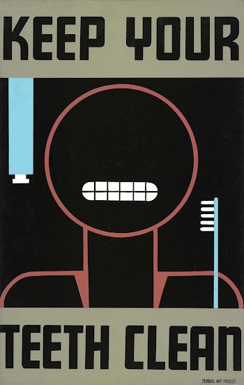 Keep your teeth clean (1936) | Free Photo Illustration - rawpixel