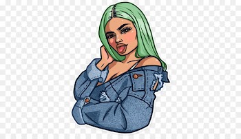 Keeping Up with the Kardashians Kylie Jenner Telegram Sticker Instagram - kylie jenner 
