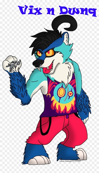 Kekoa-wolf Team Majira Or Team Rika Fan Art Of Two - Cartoon