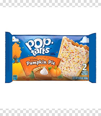 Kellogg's Pop-Tarts Frosted Pumpkin Pie Toaster Pastries Kellogg's Pop-Tarts Frosted Pumpkin Pie Toaster Pastries Toaster pastry Breakfast, Cookie Cake Pie transparent background PNG clipart