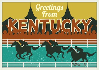 Kentucky Derby Postcard Concept