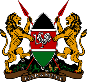 Kenya Coat of Arms Logo Vector