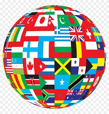 Kenya - Int'l - World Flag Globe Png
