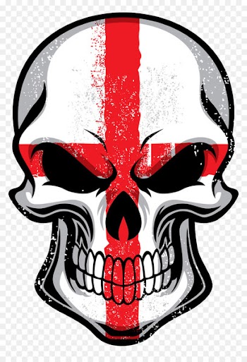 Kerchief Skull Stock photography Stock illustration - Red Cross skull 