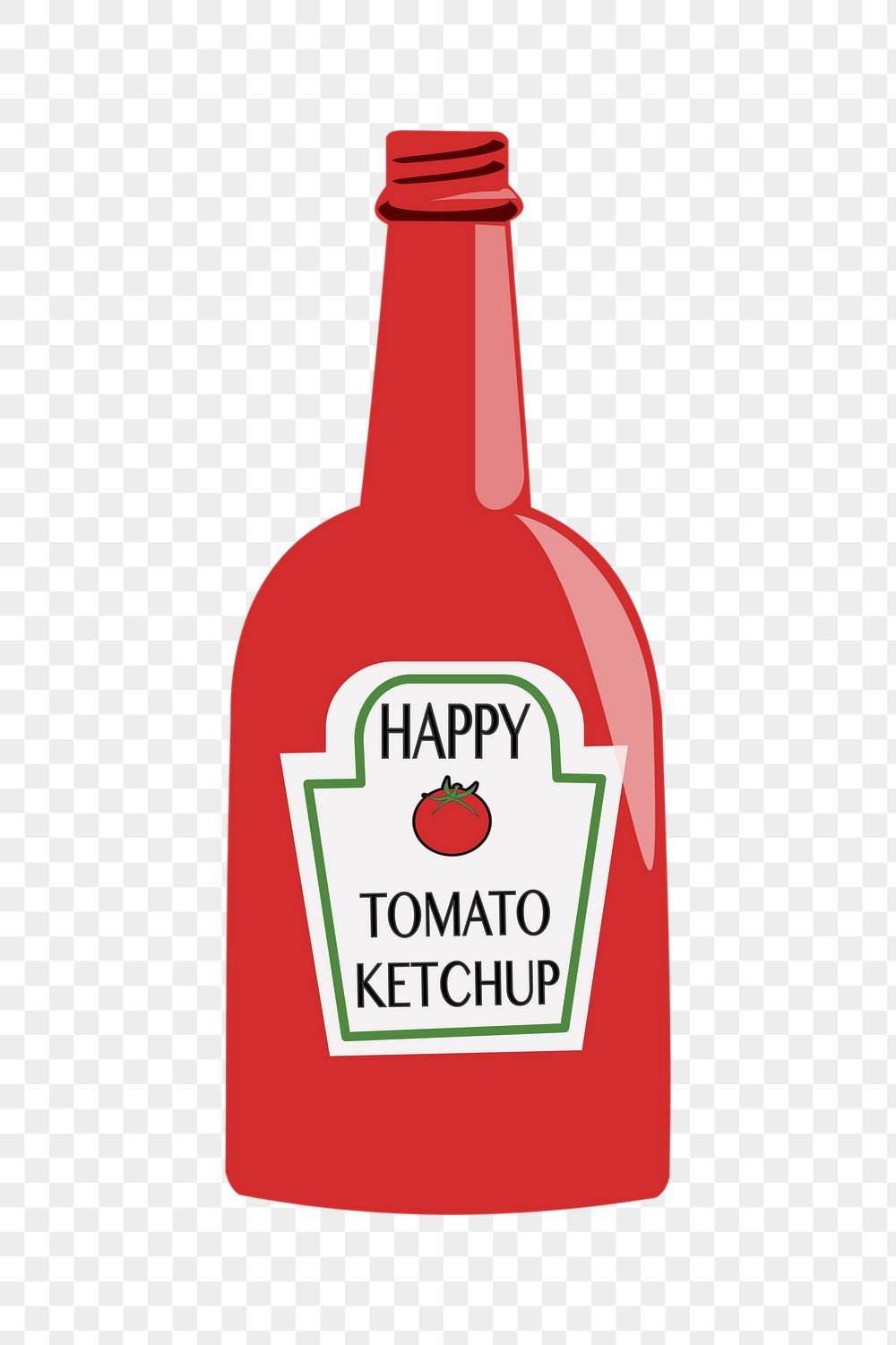 Ketchup bottle png sticker, object | Free PNG - rawpixel