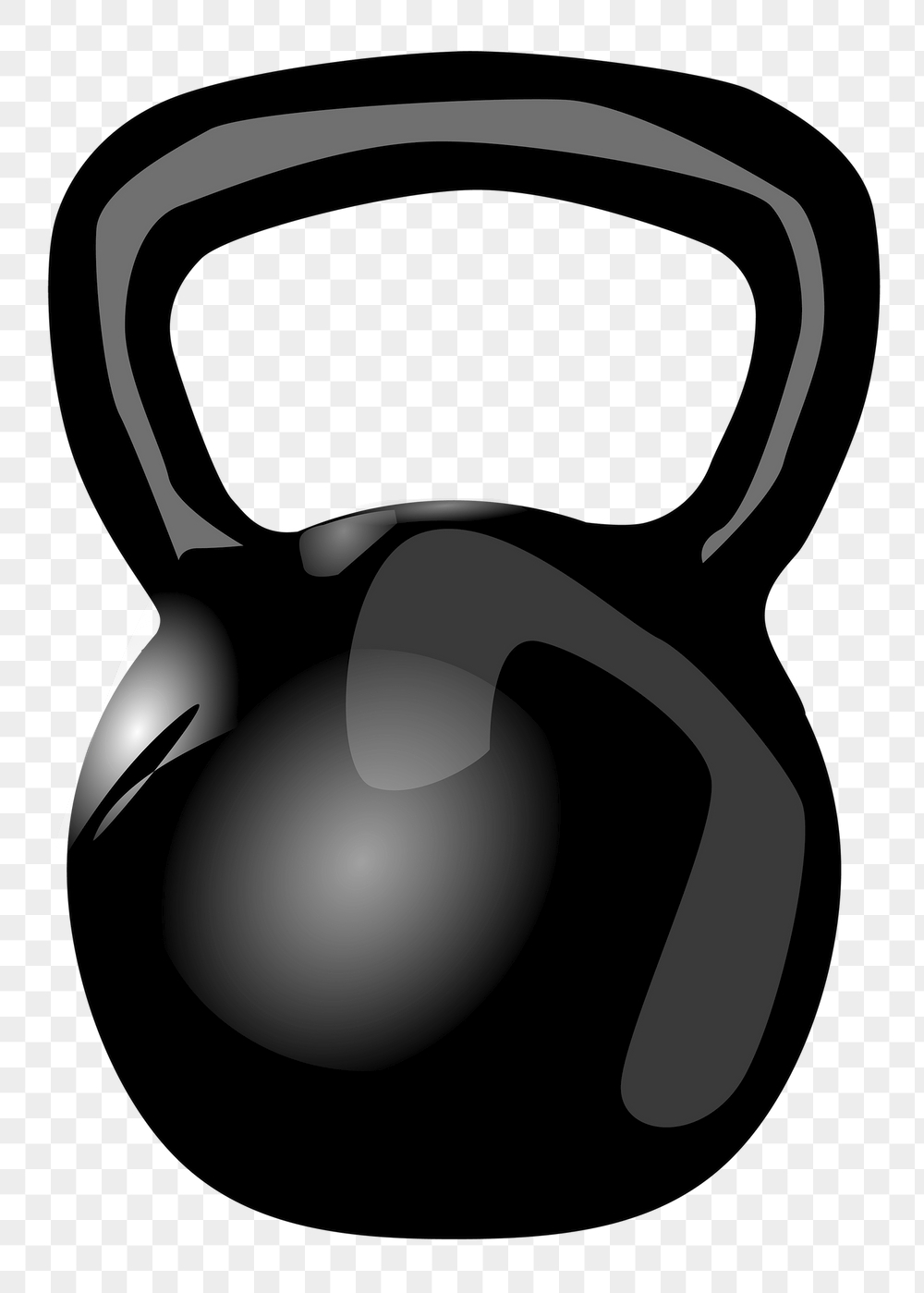 Kettlebell png sticker, sport illustration, | Free PNG - rawpixel