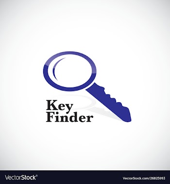 Key finder logo vector image