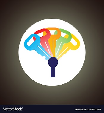 key icon colorful