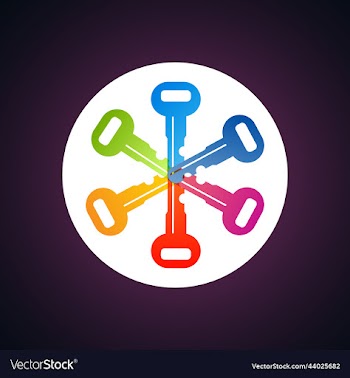 key icon colorful