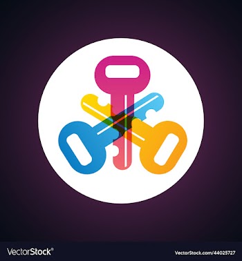key icon colorful