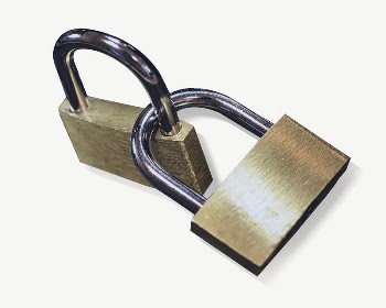 Key lock safety collage element | Free PSD - rawpixel