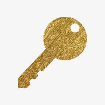 Key, safety gold icon, glittery | Free Icons - rawpixel